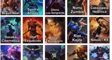 CONTA BROZE II - 42 CAMPEÕES - 15 SKINS
