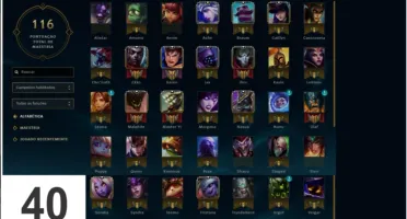 CONTA BROZE II - 42 CAMPEÕES - 15 SKINS