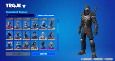 Conta fortnite + epic com 67 skins e passe da quarta temp