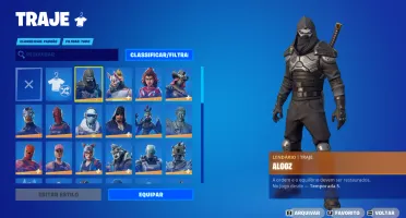 Conta fortnite + epic com 67 skins e passe da quarta temp