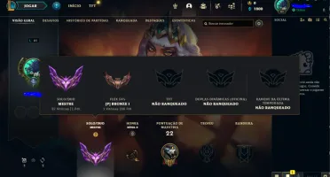 Conta Mestre Lol