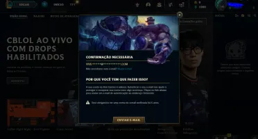 Conta Mestre Lol