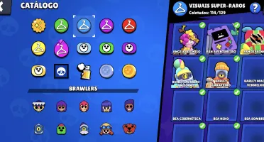 Conta Brawl Stars Endgame | 119.8K Troféus | 106/106 Brawler