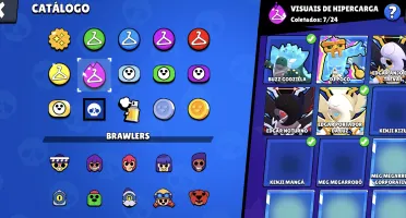 Conta Brawl Stars Endgame | 119.8K Troféus | 106/106 Brawler