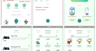 CONTA POKÉMON GO LV 36 TIME VERMELHO RARA
