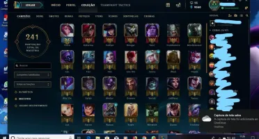 Conta league of legends Plat1