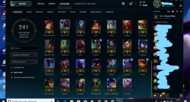 Conta league of legends Plat1