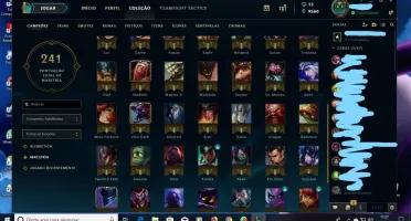 Conta league of legends Plat1