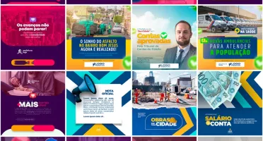 Pack 50 Artes editáveis Photoshop – Prefeitura