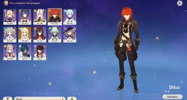 Genshin Impact - AR32 - Diluc 5*