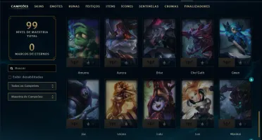 Prata 1 com 60 Champs e 1 Skin