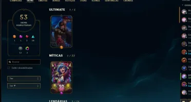 VENDO CONTA NO LEAGUE OF LEGENDS