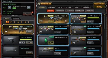 CONTA CROSS FIRE CORONEL 6 COM M4A1 CYBORG