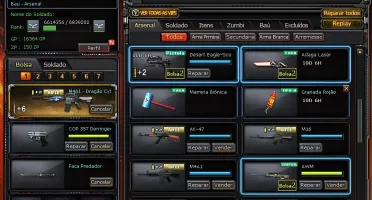 CONTA CROSS FIRE CORONEL 6 COM M4A1 CYBORG