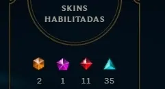 Conta LoL unraked TODOS OS CHAMPS e com diversas SKINS