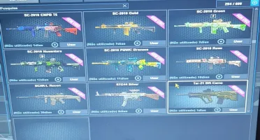 conta major com mais de 150 armas