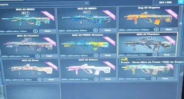 conta major com mais de 150 armas