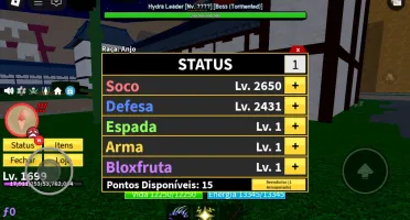 Conta Blox Fruits Third Sea Nivel 1600+