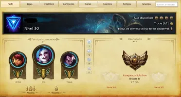 Conta B4/54 champs/7skins