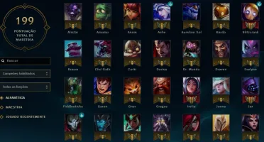 Conta League of legends