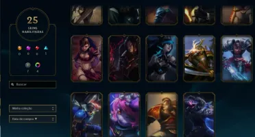 Conta Level 30 - Ouro V (Solo/Duo) / Bronze II (Flex) na S7
