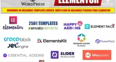 Pack Web Designer Worpress e Elementor Pro + pack lading pag