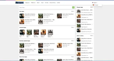 Loja de Aplicativos php tipo Play Store