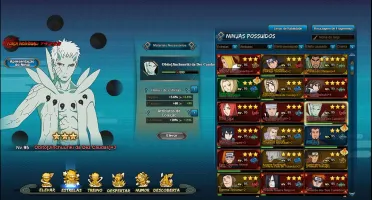 Naruto Online conta de 420k ( s638) com Pain
