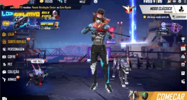 CONTA FREE FIRE GEMADONA
