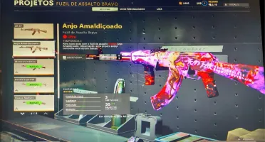 Conta Cold WAR com varios itens.