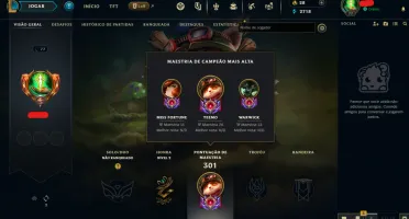Conta League of Legends Full Acesso - 95 Champs e 6 Skins