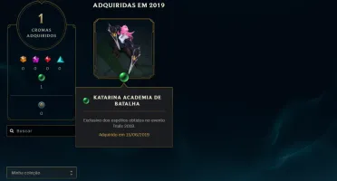 Conta League of Legends Full Acesso - 95 Champs e 6 Skins