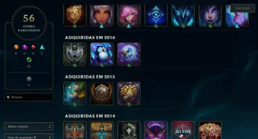 Conta League of Legends Full Acesso - 95 Champs e 6 Skins