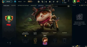 Conta League of Legends Full Acesso - 95 Champs e 6 Skins