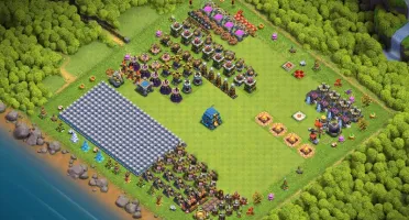 Vila Clash of Clans CV 12 Full
