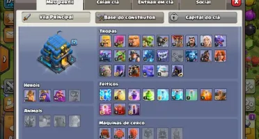Vila Clash of Clans CV 12 Full