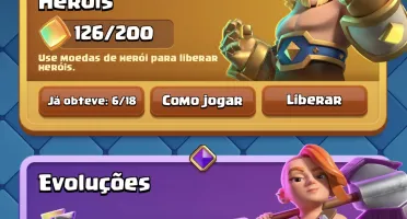 conta clash royale 14.000 troféus, 17 evos, 1 ano de jogo