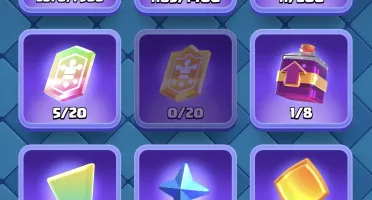 conta clash royale 14.000 troféus, 17 evos, 1 ano de jogo