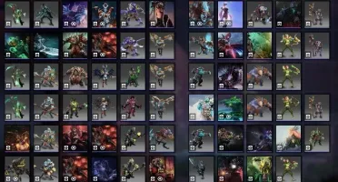 Conta de Dota 2 com anos nivel 184 com 5.800k.