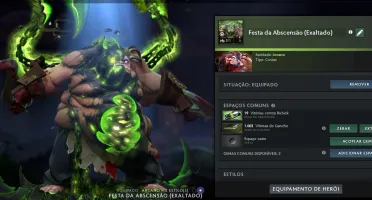 Conta de Dota 2 com anos nivel 184 com 5.800k.