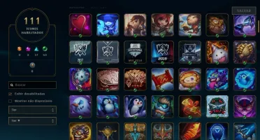 CONTA LEAGUE OF LEGENDS MMR ALTISSIMO