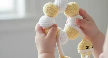 Chocalho Amigurumi Oceano
