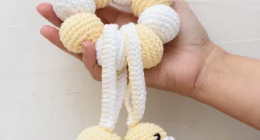 Chocalho Amigurumi Oceano