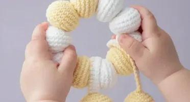 Chocalho Amigurumi Oceano