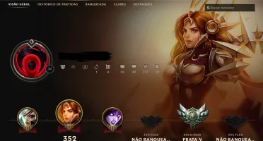 Conta league of legends
