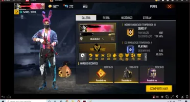 CONTA FF GEMADA COM PRIMEIRO PASSE E MT +