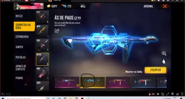CONTA FF GEMADA COM PRIMEIRO PASSE E MT +