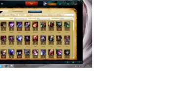 CONTA DE LEAGUE OF LEGENDS PLATINA V