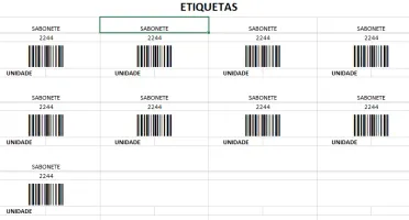 Gerador Etiquetas Excel VBA