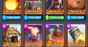 Clash Royale lvl 10, 8 cartas lendárias